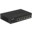 Коммутатор D-Link DMS-108P [портов-8, неуправляемый, 1000 Мбит/сек, 100 Мбит/сек, 2.5 Гбит/сек, PoE, бюджет PoE 230 Вт]