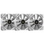 Комплект вентиляторов Cougar MHP120 [3MMHP12W3.0001] белый [120 x 120 мм, 4 pin, 600 об/мин - 2000 об/мин,  - 34.5 дБ, в комплекте - 3]