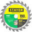 Диск пильный STAYER 3680-190-20-24_z01 [дерево, ДСП, зубьев - 24 шт, 190 мм x 16 мм, 20 мм]
