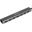 USB-разветвитель DEXP EU-340A [USB 2.0 Type-A х7, кабель - 9 см, корпус серебристый]