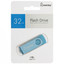 Память USB Flash 32 ГБ Smartbuy Twist [SB032GB2TWB] [USB 2.0/USB Type-A, до 15 Мбайт/сек, поворотный (флип), металл, пластик]