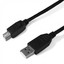 Кабель SVC USB Type-B 4-pin - USB Type-A черный [USB 2.0, форма - круглая, 1 шт]