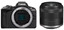 Беззеркальный фотоаппарат Canon EOS R50 Kit RF-S 14-30mm черный [с объективом, кроп, 24.2 Мп, фото: 6000x4000 пикс, до 15 кадр./сек, видео 4K, дисплей поворотный, Bluetooth, GPS, Wi-Fi]