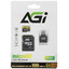 Карта памяти AGI TF138 microSDXC 256 ГБ [AGI256G2DTF138] [A2, Class 10, UHS Class 3, Video Class 30, запись - 50 Мбайт/сек, чтение - 95 Мбайт/сек]