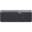 Клавиатура  беспроводная Logitech K580 [мембранная, клавиш - 101, Bluetooth, радиоканал, цвет черный]