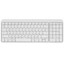Клавиатура  беспроводная Logitech K251 цвет белый [мембранная, клавиш - 99, Bluetooth]