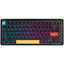 Клавиатура  проводная + беспроводная Nuphy Halo75 V2 [механическая, Cherry Silent Red Clear-Top, клавиш - 83, Bluetooth, USB Type-A, радиоканал, цвет черный]
