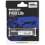 1000 ГБ M.2 NVMe накопитель Patriot P400 Lite [P400LP1KGM28H] [PCIe 4.0 x4, чтение - 3500 Мбайт/сек, запись - 2700 Мбайт/сек, NVM Express, TBW - 560 ТБ]