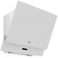 Вытяжка наклонная Haier HVX-W672GW белый/белый [стекло, 700 м³/ч, 110 Вт, режимы - отвод/циркуляция, ширина - 60 см]