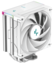 Кулер для процессора DEEPCOOL AK400 DIGITAL WH [R-AK400-WHADMN-G] белый [вентилятор - 120 x 120 мм, до 1850 об/мин, основание - алюминий/медь, теплотрубки - 4 x 6 мм, 28 дБ, 4 pin, 220 Вт, подсветка - ARGB]