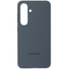 Накладка  Samsung Silicone Case для Samsung Galaxy S25 черный [микрофибра, ПК, ТПУ]