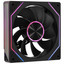 Реверсный вентилятор PCCooler FG120R ARGB [F1G12R-BKAC112-GL] черный [120 x 120 мм, 4 pin, 800 об/мин - 1800 об/мин, 15 дБ - 28.4 дБ, в комплекте - 1]