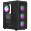 Корпус PowerCase Mistral S4B [CMSB-L4] черный [Mid-Tower, Micro-ATX, Mini-ITX, Standard-ATX, USB 2.0 Type-A, USB 3.2 Gen 1 Type-A, FRGB вентиляторы, 4 x 120 мм]