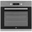 Электрический духовой шкаф Beko BIE22300XD серебристый [71 л, независимый, до 280 °C, дисплей, гриль, конвекция, класс - A]