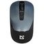 Мышь беспроводная Defender Wave MM-995 [52993] серый [1600 dpi, светодиодный, USB Type-A, кнопки - 4]