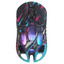 Мышь беспроводная/проводная GravaStar Mercury X Pro Special Edition Neon Graffiti [80004911] черный [32000 dpi, светодиодный, Bluetooth, USB Type-A, кнопки - 5]