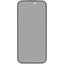 Защитное стекло Aceline для экрана Apple iPhone 15 [2.5D, антишпион, олеофобное покрытие, цвет рамки - черный, в комплекте: 1 шт]