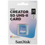 Карта памяти Sandisk Creator SDXC 128 ГБ [SDSDXEP-128G-GNCIS] [Class 10, UHS Class 3, Video Class 60, запись - 100 Мбайт/сек, чтение - 280 Мбайт/сек]