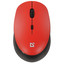 Мышь беспроводная Defender Auris MB-027 [52026] красный [1600 dpi, светодиодный, USB Type-A, кнопки - 4]
