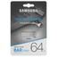 Память USB Flash 64 ГБ Samsung BAR Plus [MUF-64BE3/CN] [USB 3.2 Gen 1/USB Type-A, до 200 Мбайт/сек, монолит, металл]