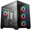 Корпус DEEPCOOL CG530 4F [R-CG530-BKADA4-G-1] черный [Mid-Tower, Micro-ATX, Mini-ITX, Standard-ATX, USB 3.2 Gen 1 Type-A, USB 3.2 Gen 2 Type-C, ARGB вентиляторы, 4 x 120 мм]
