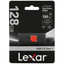 Память OTG USB Flash 128 ГБ Lexar JumpDrive Dual D300 [LJDD300128G-BNBNG] [USB 3.2 Gen 1/USB Type-A, USB Type-C, до 130 Мбайт/сек, выдвижной (слайдер), пластик]