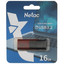 Память USB Flash 16 ГБ Netac U182 [NT03U182N-016G-32RE] [USB 3.2 Gen 1/USB Type-A, выдвижной (слайдер), пластик]