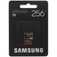 Карта памяти Samsung T9 microSDXC 256 ГБ [MB-MH256T/WW] [A2, UHS Class 3, Video Class 30, запись - 130 Мбайт/сек, чтение - 200 Мбайт/сек]