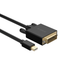 Кабель однонаправленный ORICO mini DisplayPort - DVI-D, 1 м [вилка - вилка, длина - 1 м, 1920x1080, 60 Гц]