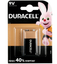 Батарейка Duracell Basic крона (6LR61/6F22/CR-9V) [щелочная (LR), 9 В, 1 шт]