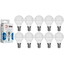 Комплект светодиодных ламп ЭРА LED P45-9W-840-E14 [E14, 9 Вт, 720 лм, 4000 K, 170-265 В, в комплекте: 10 шт]