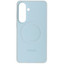 Накладка  Samsung Silicone Magnet Case для Samsung Galaxy S26+ голубой [микрофибра, ПК, ТПУ]