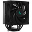 Кулер для процессора DEEPCOOL AK400 ZERO DARK [R-AK400-BKNNMN-G-2] черный [вентилятор - 120 x 120 мм, до 1850 об/мин, основание - алюминий/медь, теплотрубки - 4 x 6 мм, 29 дБ, 4 pin, 220 Вт]