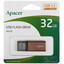 Память USB Flash 32 ГБ Apacer AH25C [AP32GAH25CJ-1] [USB 3.2 Gen 1/USB Type-A, монолит с колпачком, металл]
