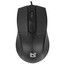 Мышь проводная Defender Optimum MB-270 [52270] черный [1000 dpi, светодиодный, USB Type-A, кнопки - 3]