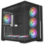 Корпус ZALMAN D40F [D40F Black] черный [Mid-Tower, Micro-ATX, Mini-ITX, Standard-ATX, USB 2.0 Type-A, USB 3.2 Gen 1 Type-A, FRGB вентиляторы, 7 x 120 мм]