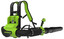 Воздуходувка GREENWORKS GD40BPG2 40V [281 км/ч, 1200 м³/ч, без АКБ, без ЗУ]