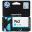 Картридж HP 963 (3JA23AE) голубой [МФУ, оригинальный, 700 страниц, 1 шт]