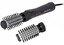 Фен-щетка Rowenta Brush Activ CF9525F0 черный/фиолетовый [1000 Вт, вращающаяся щетка, диаметр - 40 мм, 50 мм, генератор ионов, насадок - 2 шт, шнур - 1.8 м]