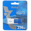 Память USB Flash 256 ГБ Netac U182 [NT03U182N-256G-30BL] [USB 3.2 Gen 1/USB Type-A, выдвижной (слайдер), пластик]