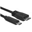 Кабель DEXP micro USB-B - USB Type-C черный [USB 3.2 Gen 1, форма - круглая, 1 шт]