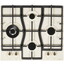 Газовая варочная поверхность Gorenje GW6D42CLI [конфорок - 4 шт, решетки - чугун, панель - эмалированная сталь, электроподжиг, газ-контроль, бежевый]