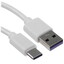Кабель FinePower USB Type-C - USB Type-A белый 1 м [форма - круглая, оплетка - ПВХ, 5 А, 1 шт]