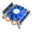 Кулер для процессора PCCooler S85  синий [вентилятор - 80 x 80 мм, до 2700 об/мин, основание - медь, теплотрубки - 2 x 6 мм, 25 дБ, 4 pin, 65 Вт]