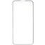 Защитное стекло Red Line для экрана Apple iPhone 13 mini [2.5D, олеофобное покрытие, 0.3 мм, цвет рамки - черный, в комплекте: 1 шт]