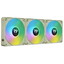 Комплект вентиляторов Thermaltake CT120 EX ARGB Sync Matcha Green [CL-F196-PL12MG-A] зеленый [120 x 120 мм, 4 pin, 500 об/мин - 2000 об/мин,  - 28.5 дБ, в комплекте - 3]