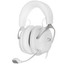 Проводные наушники HyperX Cloud III  белый 2023 [охватывающие, проводной, кабель - 1.2 м, поддержка Nintendo Switch, PS4, PS5, Xbox One, 10 Гц - 21000 Гц]