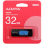 Память USB Flash 32 ГБ A-Data UV320 [AUV320-32G-RBKBL] [USB 3.2 Gen 1/USB Type-A, до 100 Мбайт/сек, выдвижной (слайдер), пластик]