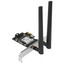 Wi-Fi адаптер + Bluetooth ASUS PCE-BE6500 [PCI-E, 4 (802.11n), 5 (802.11ac), 6 (802.11ax), 6E (802.11ax), 6452 Мбит/с, 6 ГГц, 5 ГГц, 2.4 ГГц, антенна - внешняя]