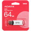 Память USB Flash 64 ГБ ADATA C906 [AC906-64G-RWH] [USB 2.0/USB Type-A, монолит с колпачком, пластик]